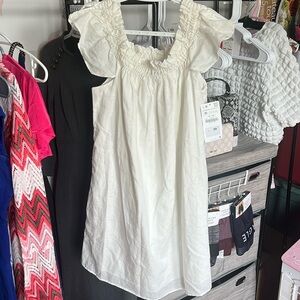 BNWT Zara Basic White Dress